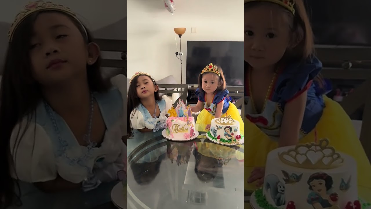 Birthday Princesses Celebrate with Themed Cakes