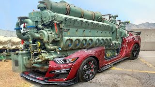 Big Engines Start Up and Sound Compilation | Most Powerful &amp; Amazing Modifications 2024