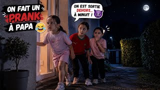 We Pranked Dad with Mouna and Aya Ibrahim and Maïssa 🥸