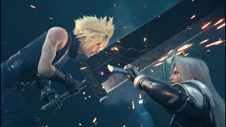 Final Fantasy 7 Remake - Cloud Trifft Auf Sephiroth Deutschgerman