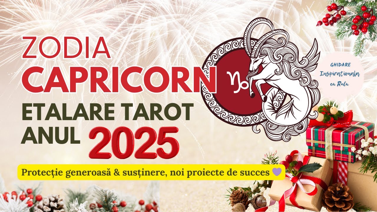 Etalare tarot anul 2025 zodia capricorn noi proiecte de succes 