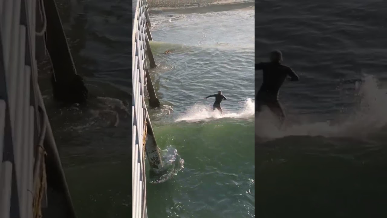 Bombing the Hermosa Pier!! 🤙