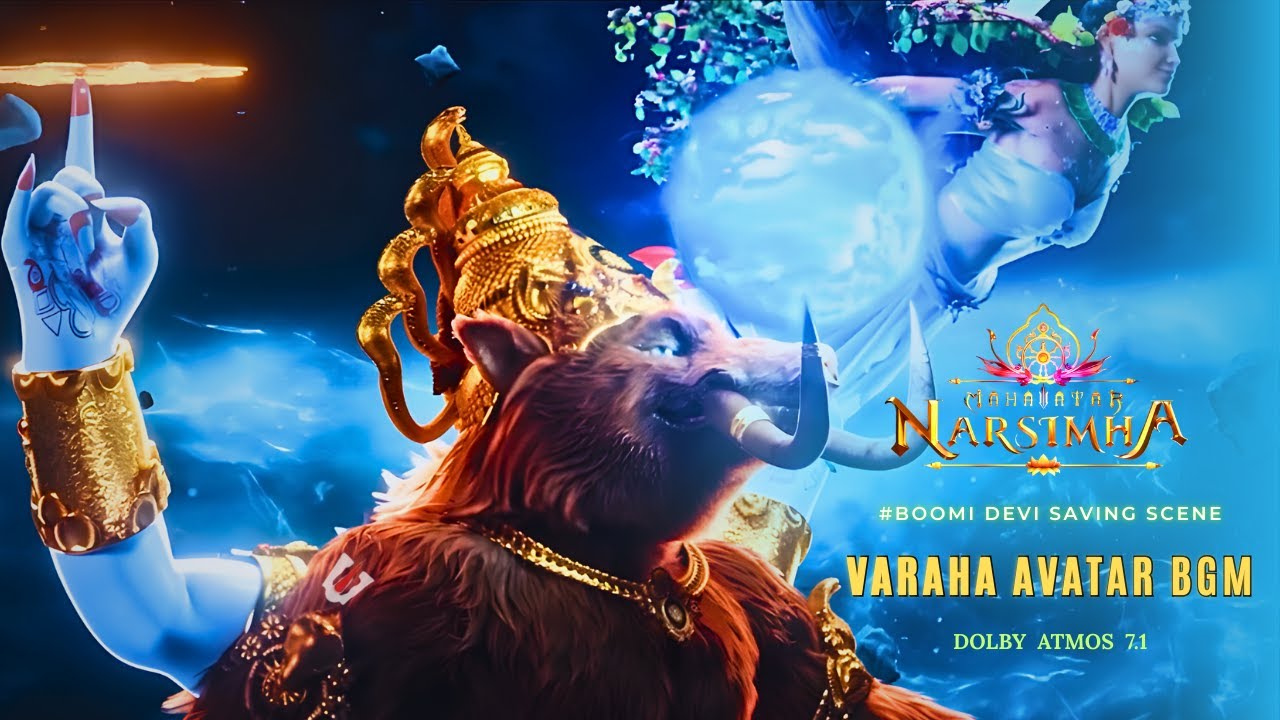 Mahavatar Narasimha - Varaha Avatar Bgm | Maha Vishnu Varaha Entry Bgm | 4K Cinematic