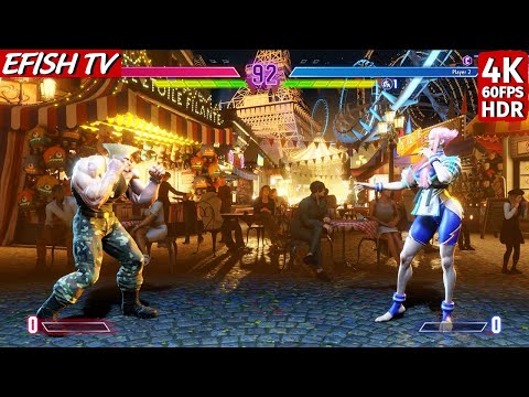 Guile vs Manon (Hardest AI) - Street Fighter 6