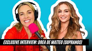 Drea de Matteo (Sopranos) On Her Last Talk w/ James Gandolfini, And Would She Join Housewives?