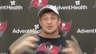 Rob Gronkowski on how he has been celebrating Super Bowl LV