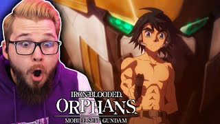 Gundam Iron Blooded Orphans Ep 3-4 Reaction | Mikazuki is a SAVAGE!!