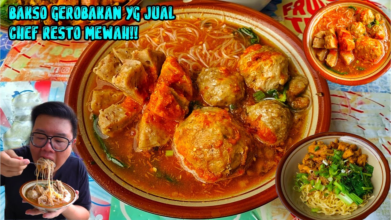 AKIBAT DI RUMAHKAN..CHEF INI SUKSES JUALAN BAKSO!! RAME TERUS PEMBELINYA!!