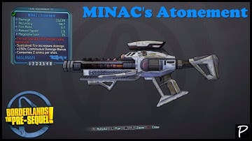 Borderlands The Pre Sequel: Minac