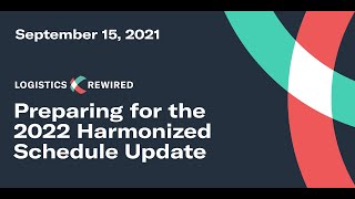 Famous Logistics Rewired: Preparing for the 2022 Harmonized Tariff Schedule Update | Flexport Webinar Profile