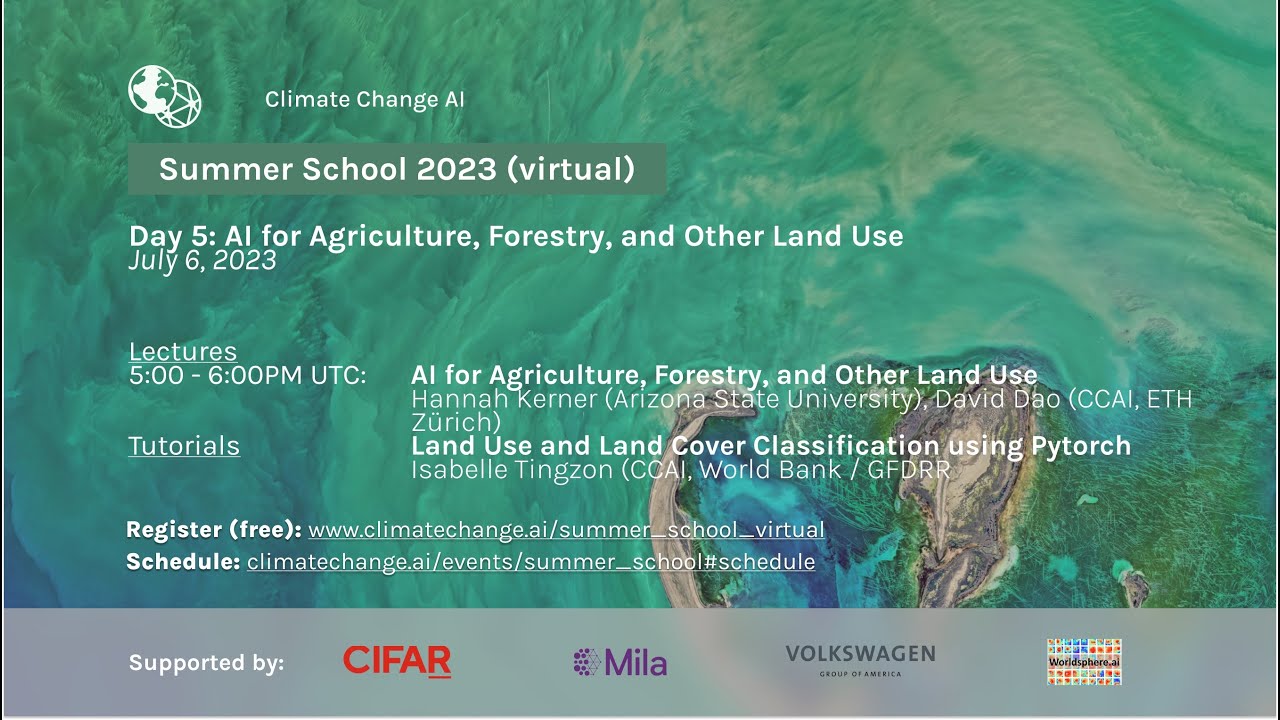 AI for Agriculture, Forestry, and Other Land Use
