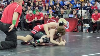 Mount Horeb/Barnevelds Hunter Stevens wins first Division 2 state championship