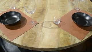 Ronde Tafel Sofia Hout Massief