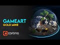 3D Game Art | Low Poly Gold Mine Animation
