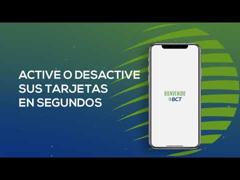 Enlace BCT: Activar y desactivar tarjetas - video from Banco BCT