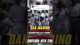 Dan Marino was throwing dots at the Pro Bowl #nfl