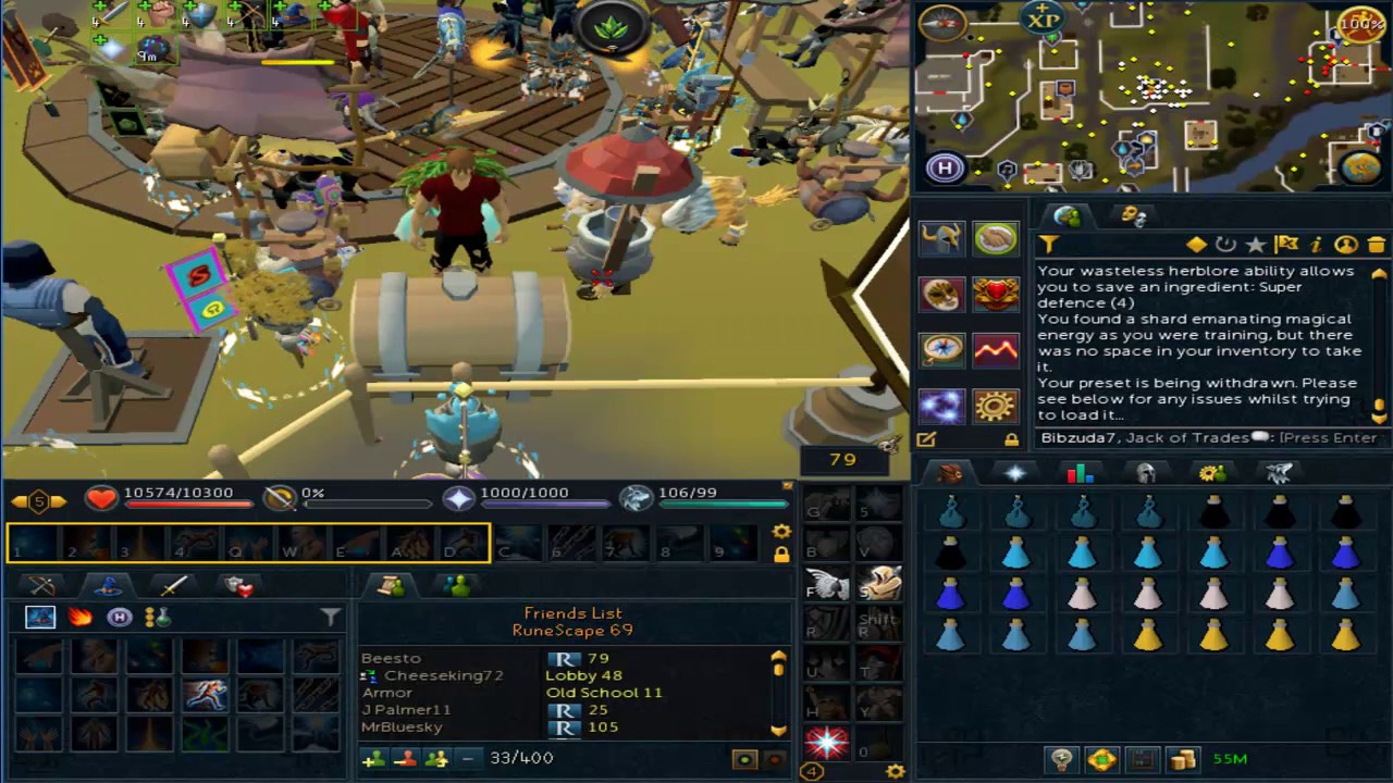99 Herblore RS3 Main YouTube
