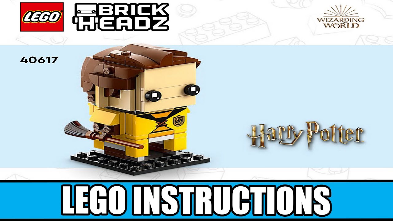 BrickHeadz | Draco Malfoy & Cedric Diggory (Cedric Diggory) LEGO instructions