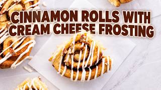 Cinnamon Rolls with Cream Cheese Frosting That Are Worth Waking Up For