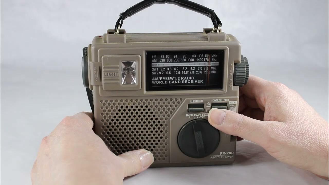 Grundig FR 200 Emergency Radio YouTube