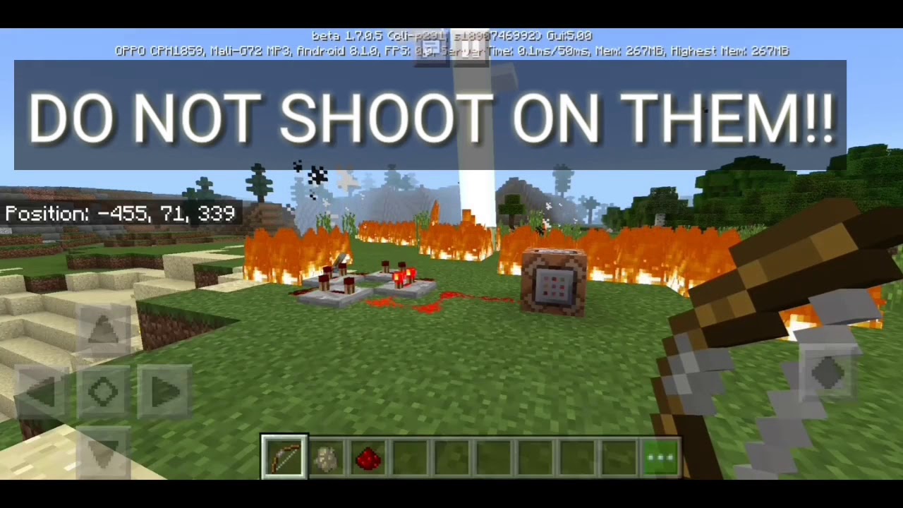 Advanced Lightning Arrow- CBC/Command block creations Minecraft