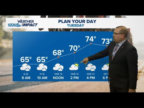 Cool and comfortable stretch ahead - YouTube