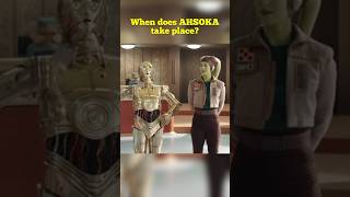 This is when ‘Ahsoka’ takes place
