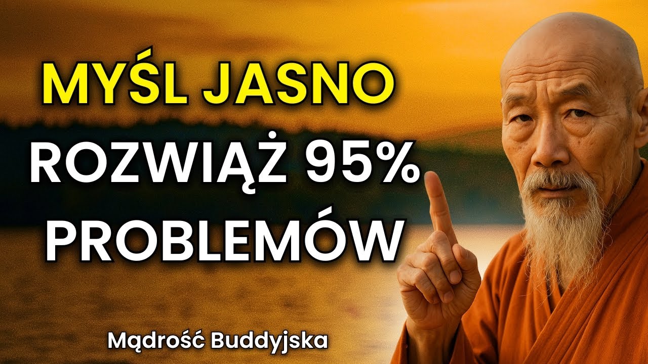 Zmuś się do Jasnego Myślenia i Pokonaj 95% Swoich Trudności | Mądrość Buddyjska