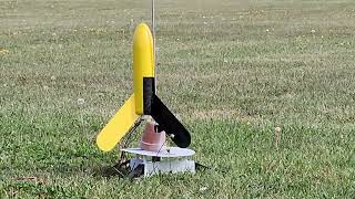 Pringles Mosquito model rocket