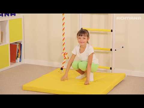 Обзор шведской стенки ROMANA Карусель S1