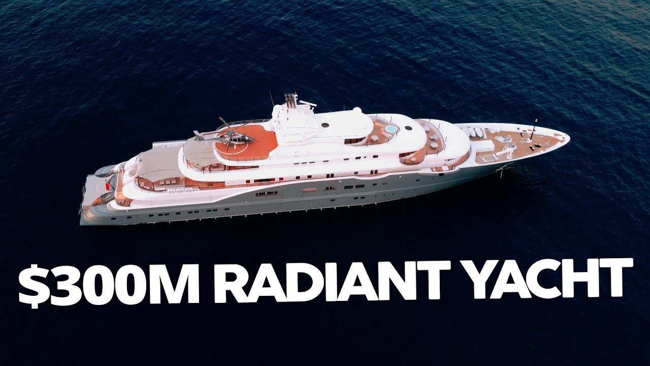 radiant yacht cost