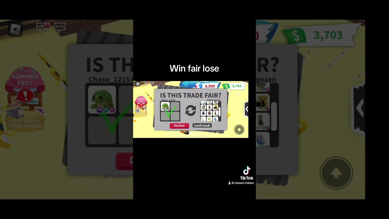 Win fair lose 