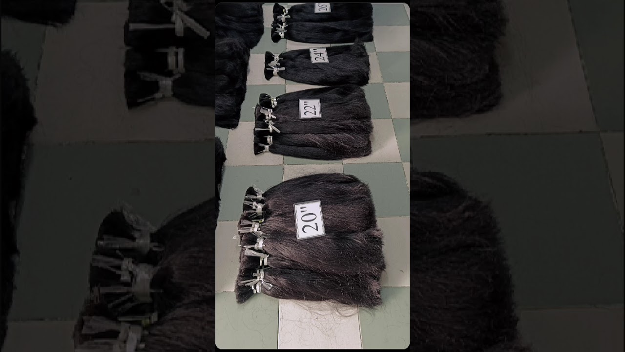 Non Remy Hair Processing