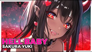 [Nightcore] Hell Baby (Demon Girl • Female Vocals) [Lyrics]