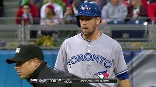 TOR@PHI: Thole's double to left-center plates Rasmus