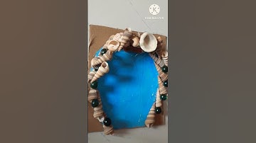 Sea Shell Waterfall# showpiece for home decoration# DIY craft