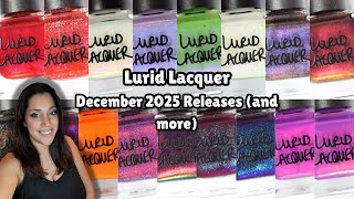 Lurid Lacquer: December 2025 Releases (and more!)