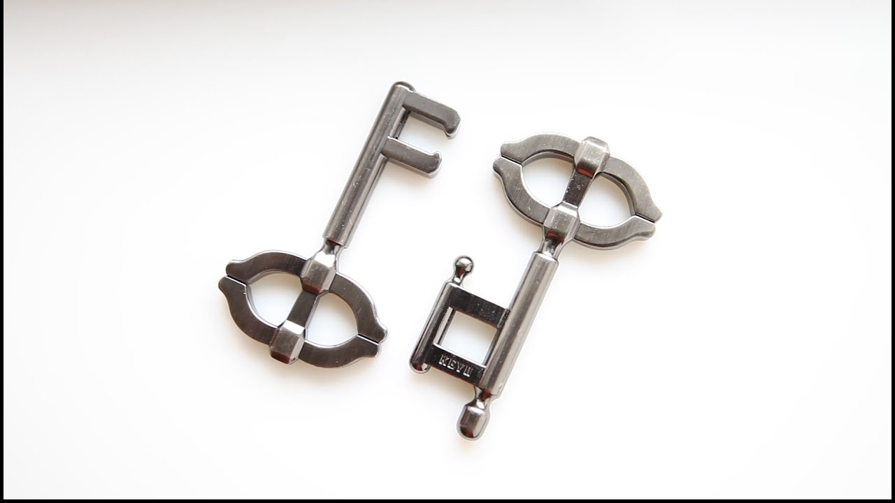 How to solve the Hanayama Cast Key? - Solution Video