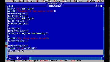 VTU l Chemistry Cycle l CPL Lab l Matrix Multiplication