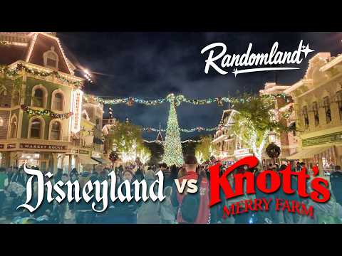 TWO Christmases in ONE DAY! Disneyland and Knotts Merry Farm
