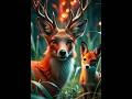 "A Brave Little Duck Saves a Deer from a Sneaky Fox! A Story of Courage and Friendship 🦊🦌🐥"