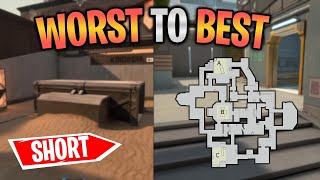 Ranking Every VALORANT MAP #Shorts