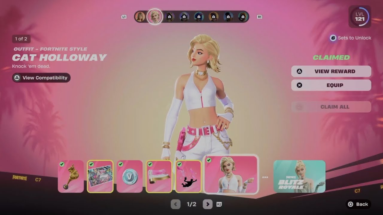 How to Unlock Cat Holloway Skin in Fortnite | Battle Pass Rewards Page