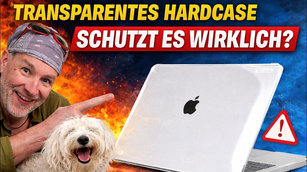 Schützt diese Hülle wirklich dein MacBook Pro?! 😱Transparent Case im Test🔥Perfekt für Apple Book 15"