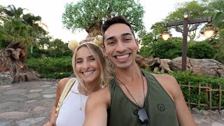 Her First Time At Disney’s Animal Kingdom! The Park Was EMPTY!