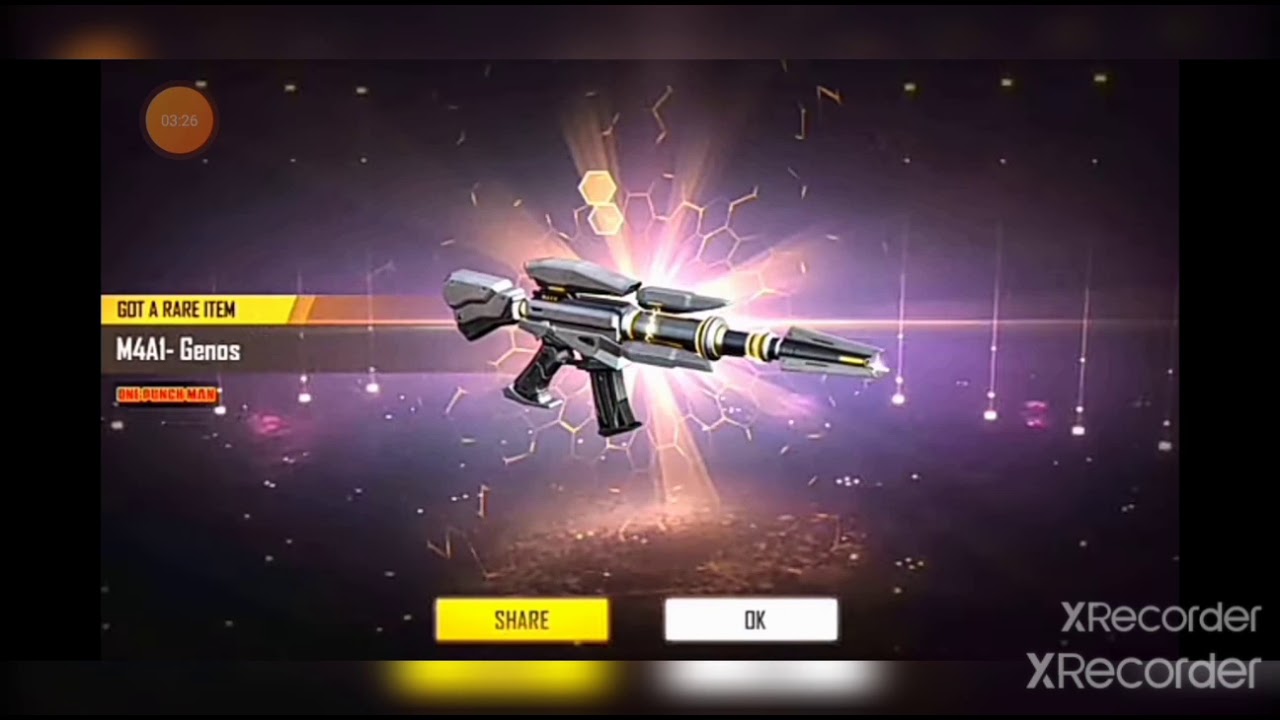 M4A1 In ONE spin & Rapper overload bundle in 29 diamond