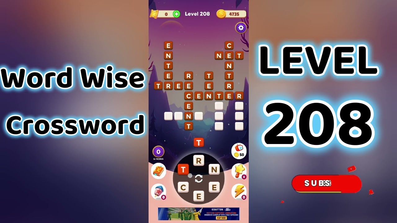 Word Wise Crossword Level 208 🧩 | Smart Crossword Puzzle Walkthrough | Go Answer