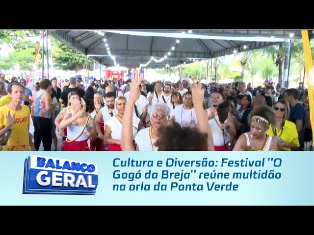 Cultura e Diversão: Festival ''O Gogó da Breja'' reúne multidão na orla da Ponta Verde