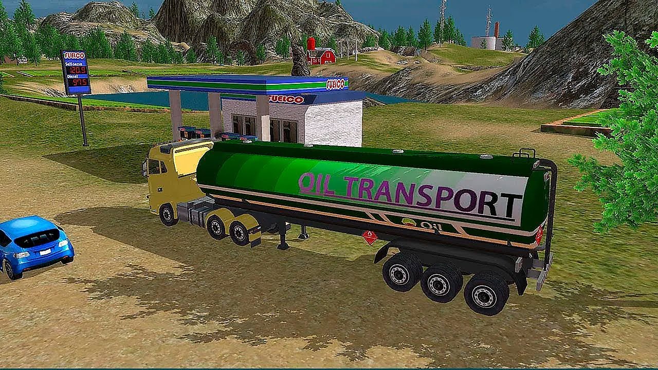 Oil Tanker Transport Driver SIM Gameplay YouTube