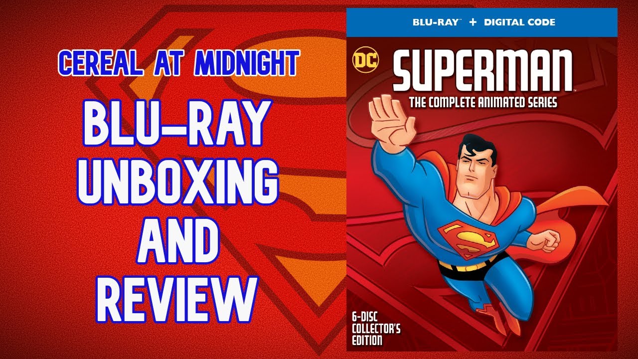 Superman Complete Animated Series Blu-ray Unboxing And Review - YouTube